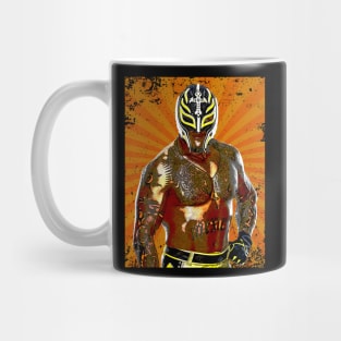 Rey Mysterio // Retro Comics Style Mug